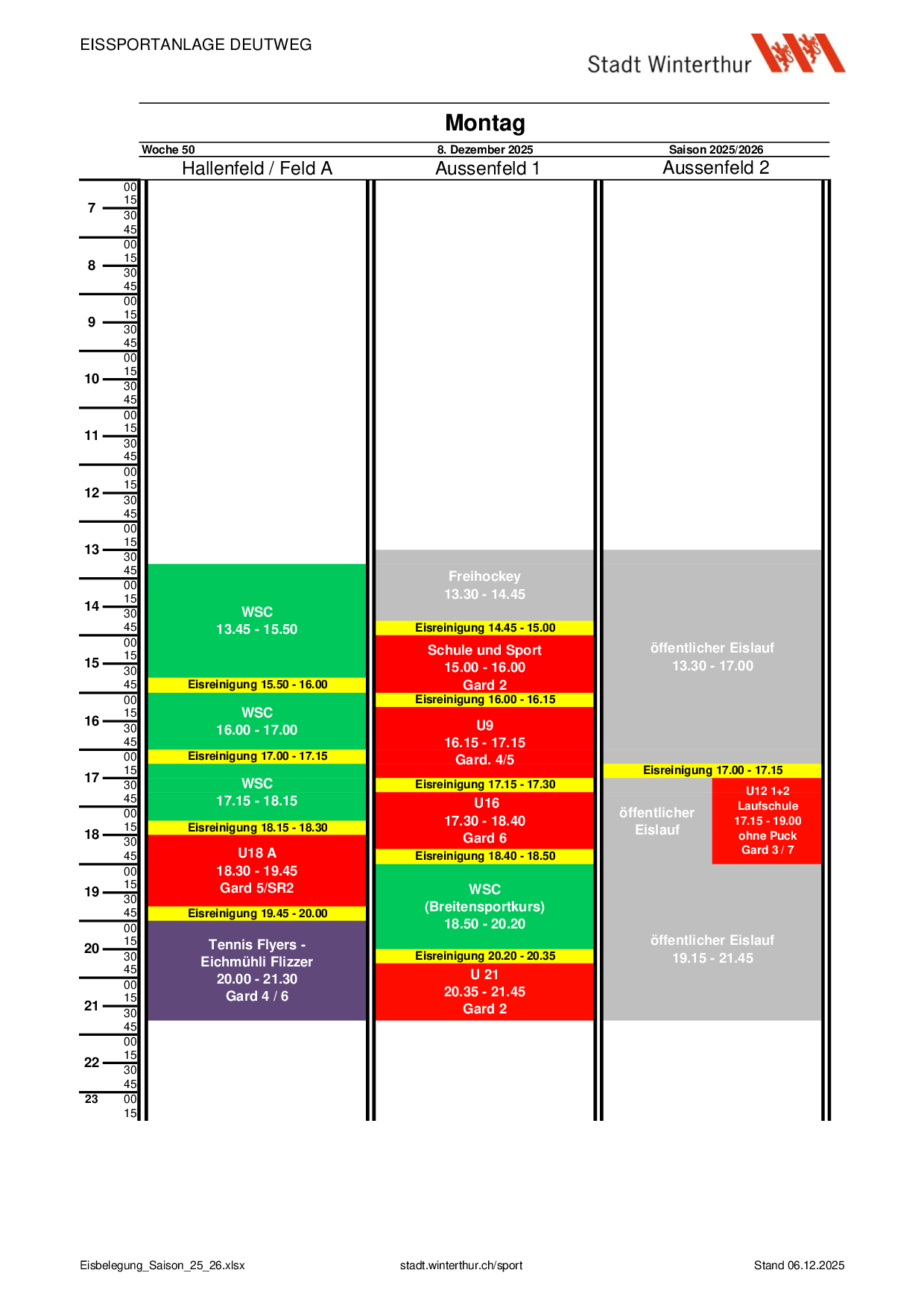 Seite 1 - Montag, 08.12.2025