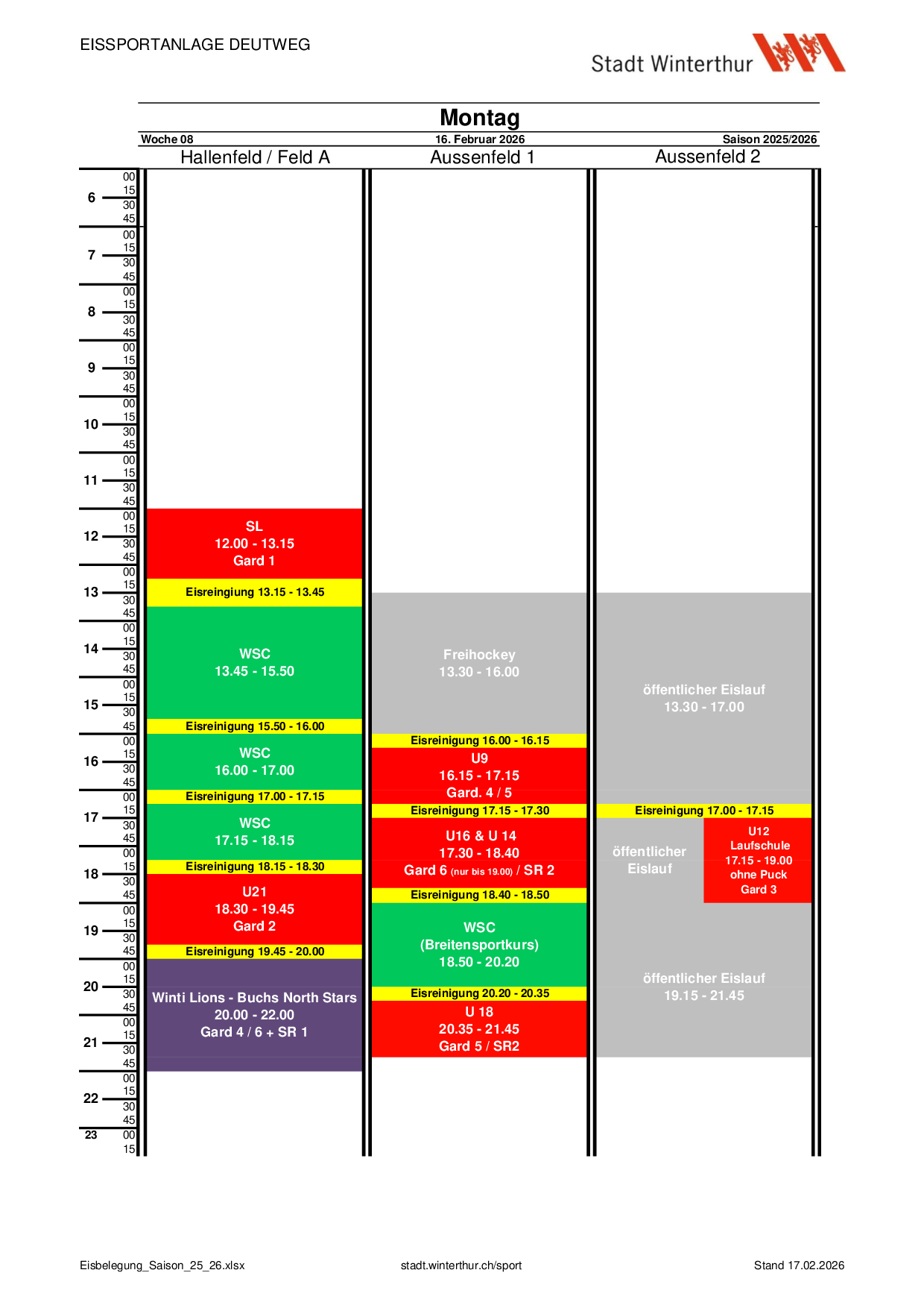 Seite 1 - Montag, 16.02.2026
